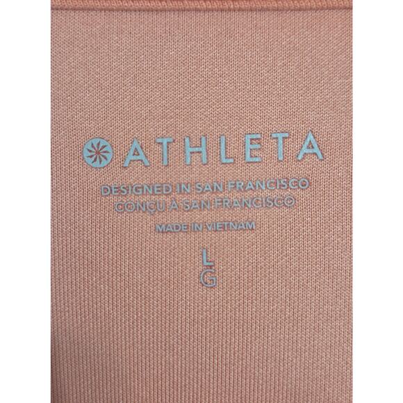 Athleta Willow V-Neck Sweatshirt Women's Large Long‎ Sleeve Pullover Soft Cozy - Picture 8 of 8